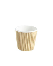 4oz VIP cups ( Black and Brown check Ripple)